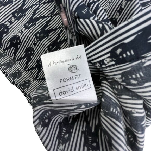 Lansky Bros Womens Size 10 Shirt Elvis Presley All Over Print Long Sleeve Button - Picture 9 of 12